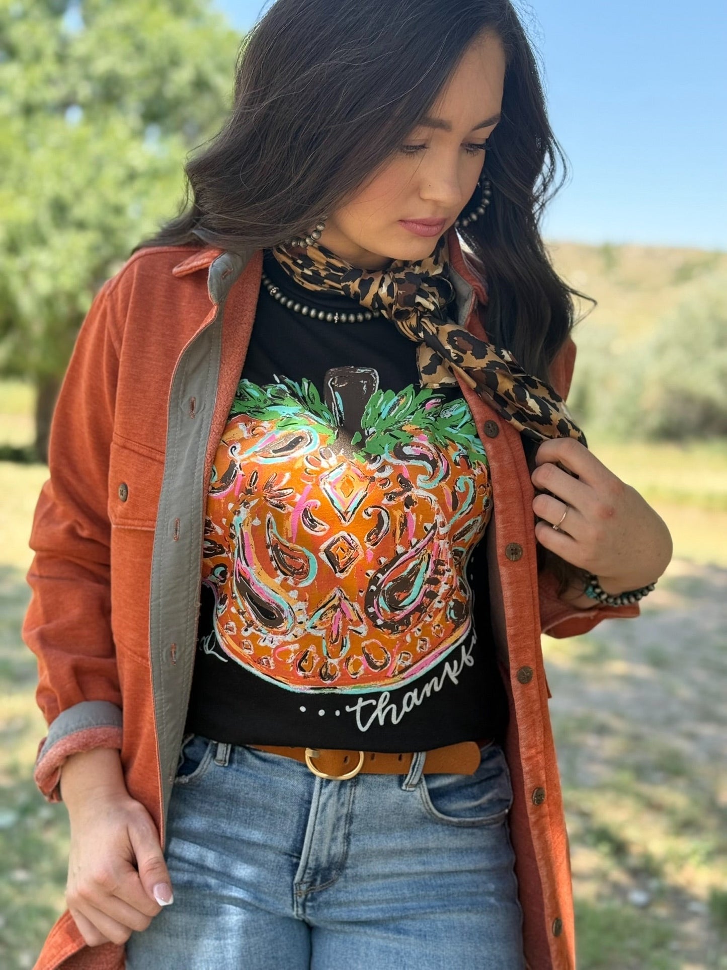 THANKFUL PUMPKIN CREW TEE