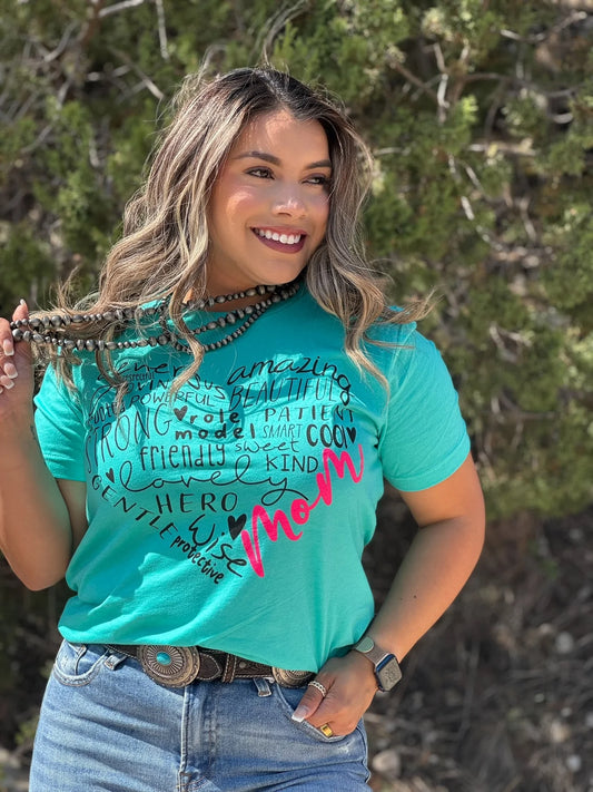 HEART OF MOM TEE