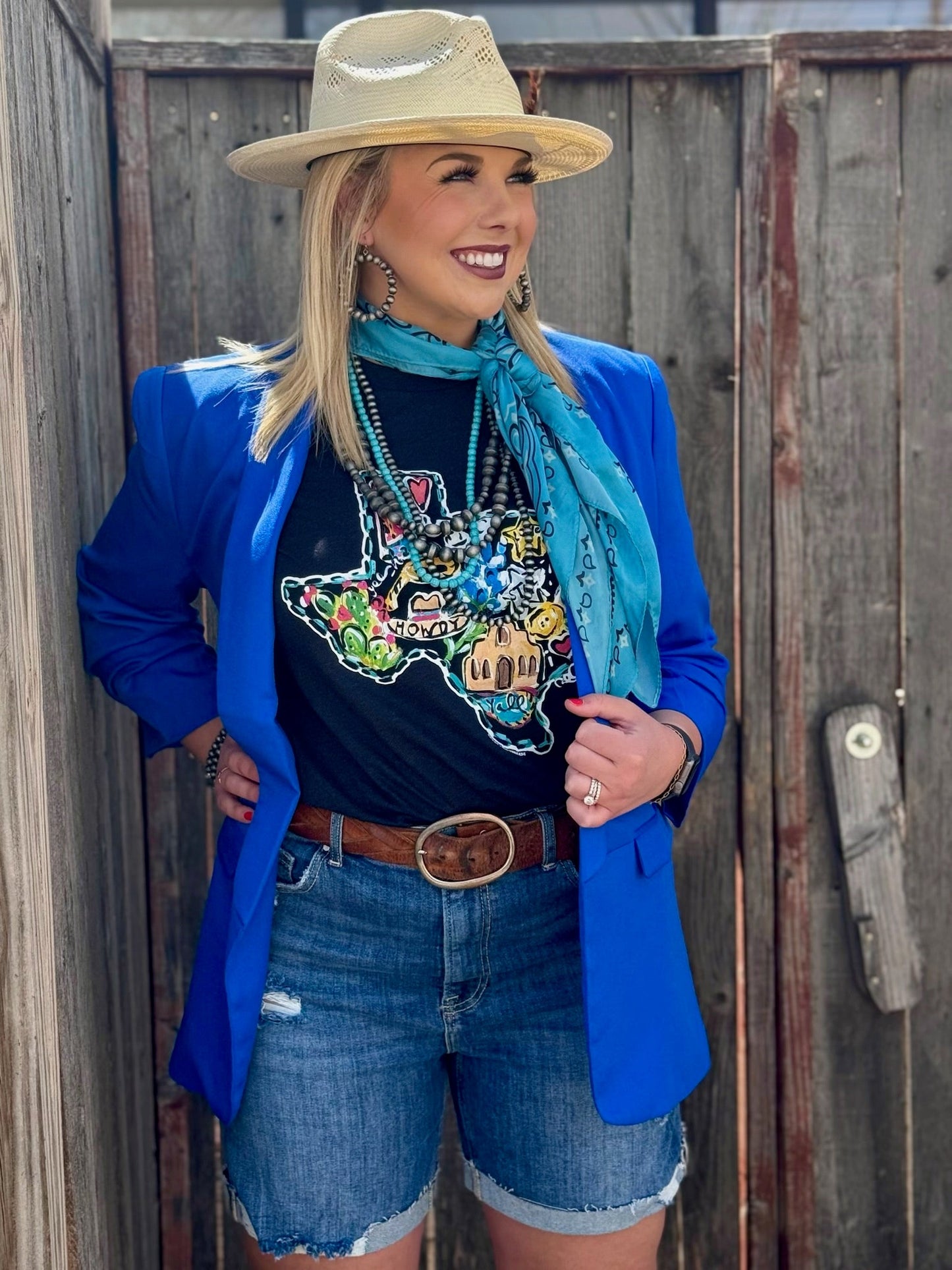 CALLIE ANN TEXAS ICONS TEE