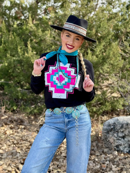 KANDI AZTEC TEE