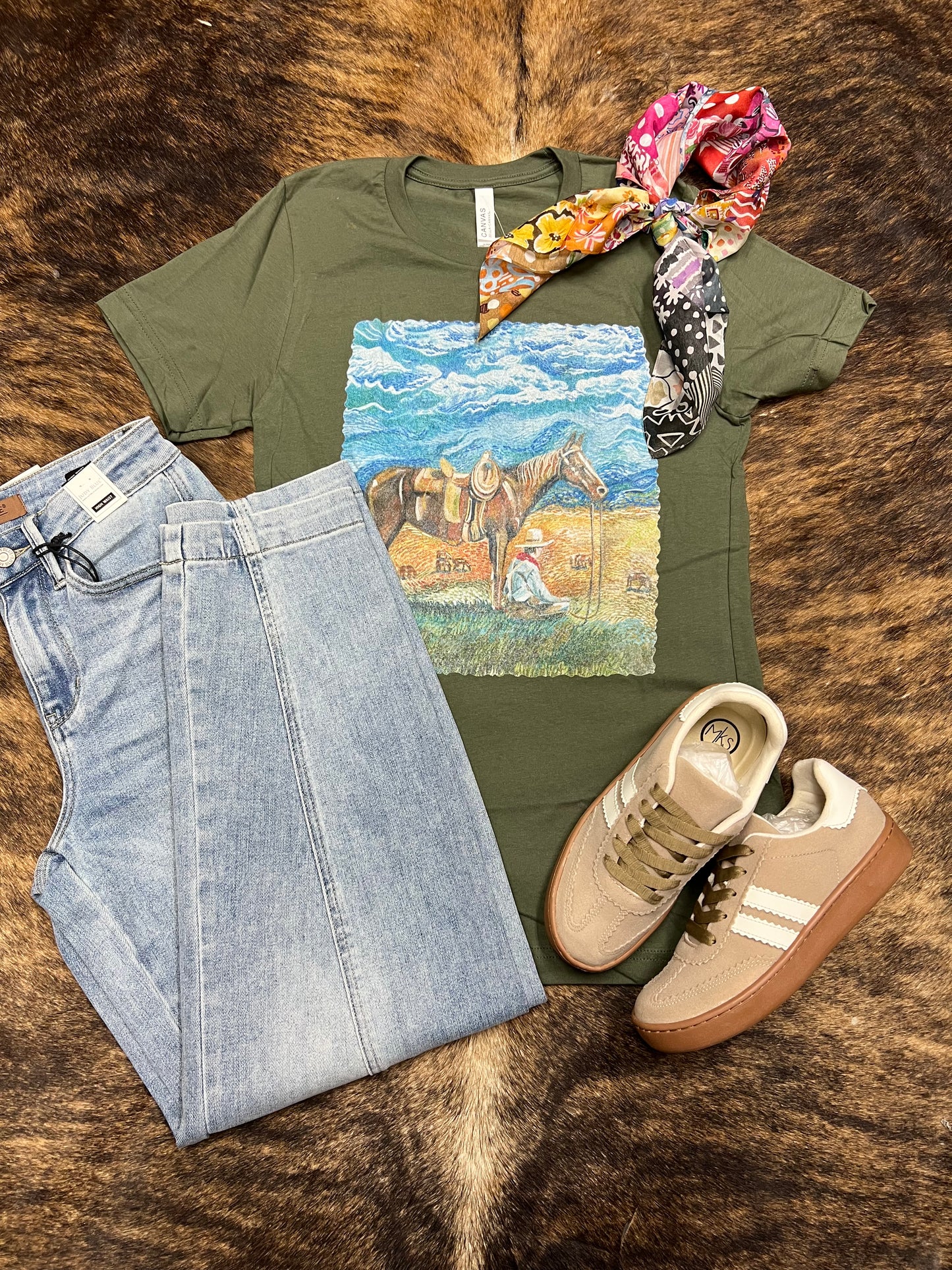 HOME ON THE RANGE TEE