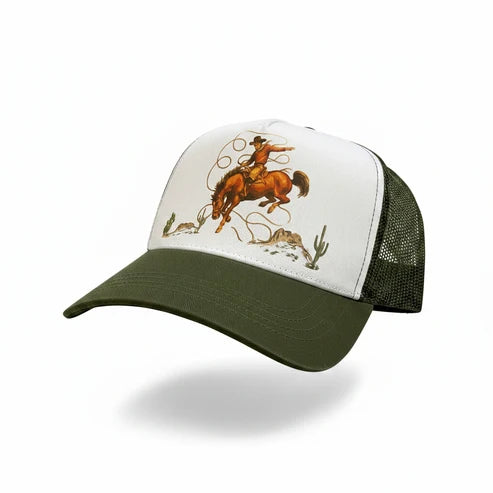 BUCKING HORSE CAP