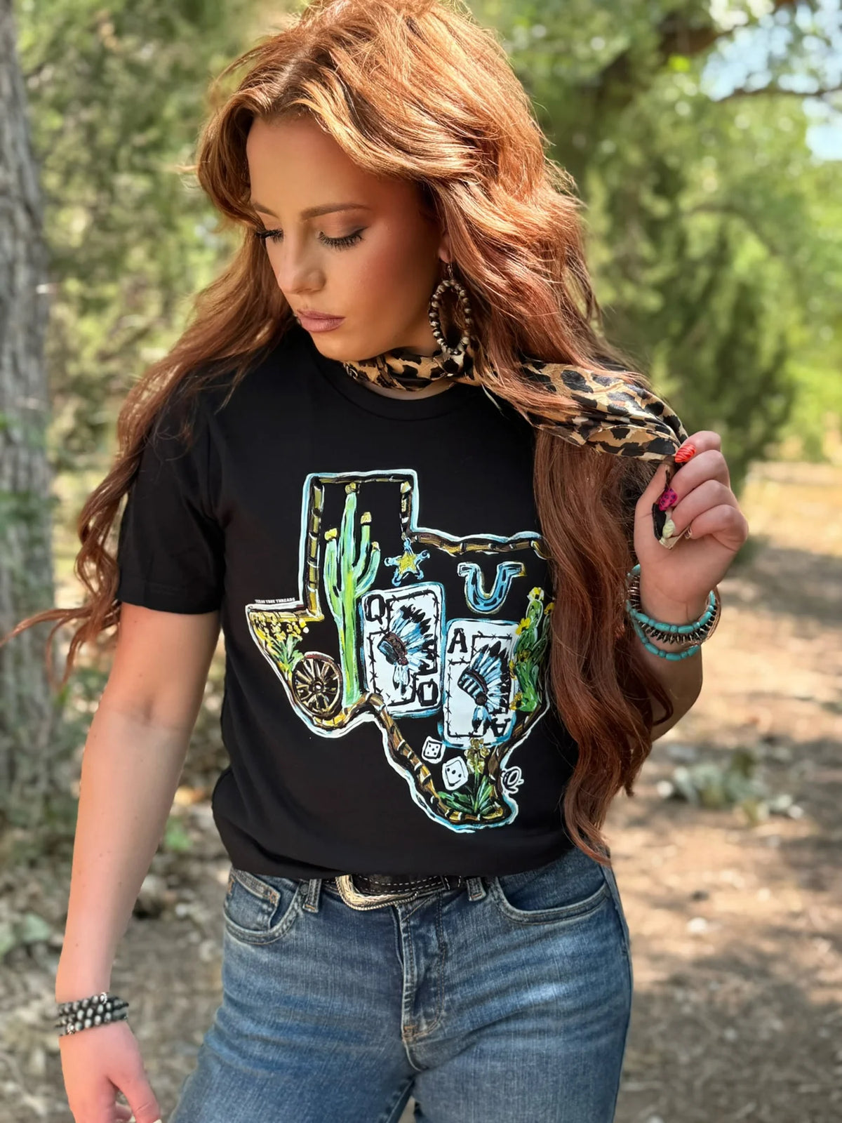 TEXAS WILD CARD SS TEE