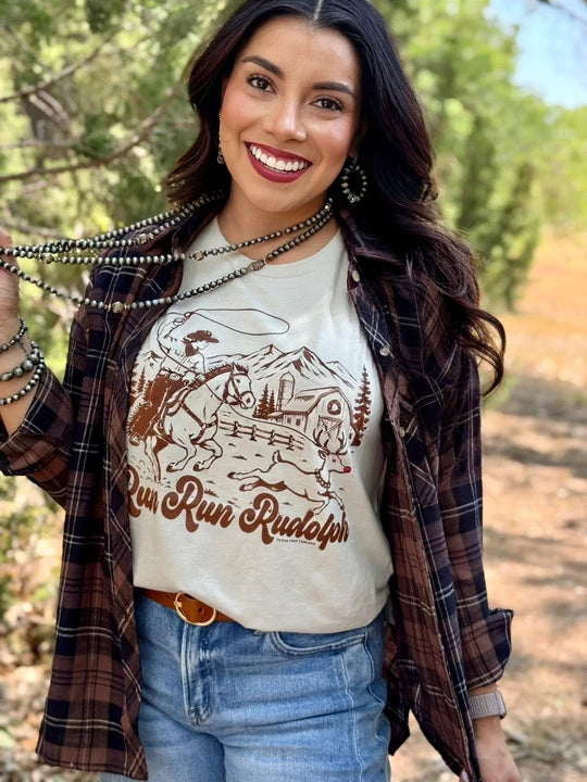 RUN RUN RUDOLPH TEE