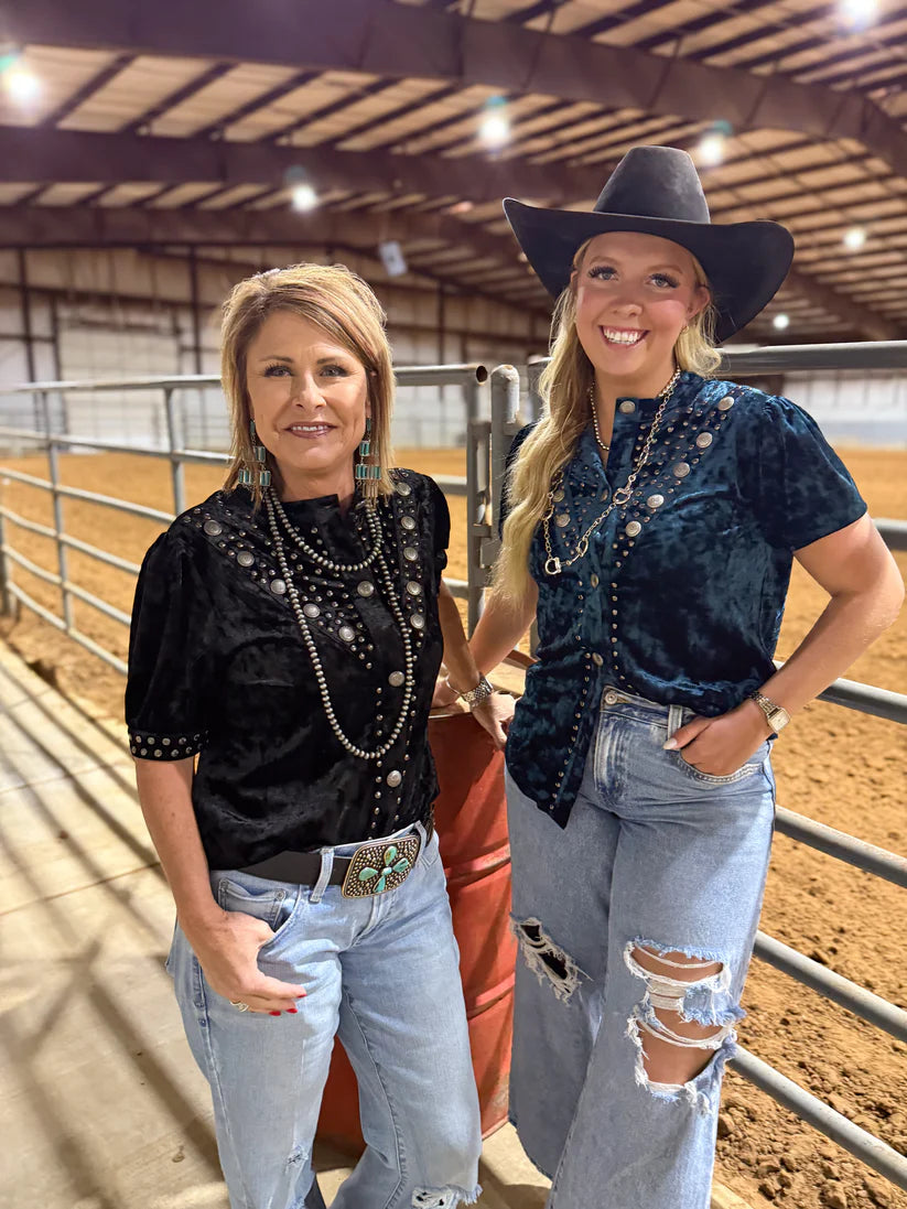 VALLEJO VELVET BLK TOP