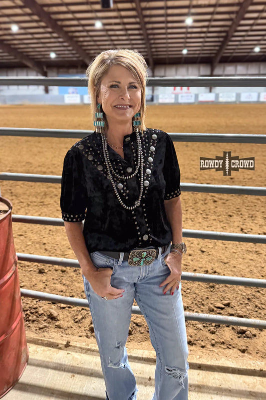 VALLEJO VELVET BLK TOP