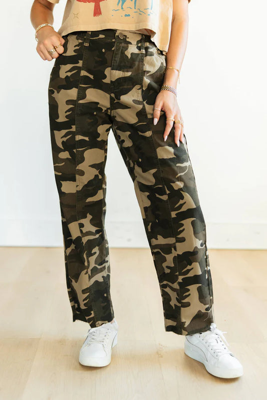 CAMO JOGGER PANTS