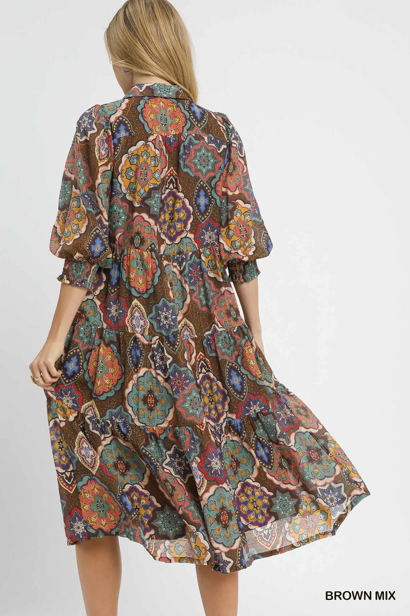 LILY MIX MAXI DRESS
