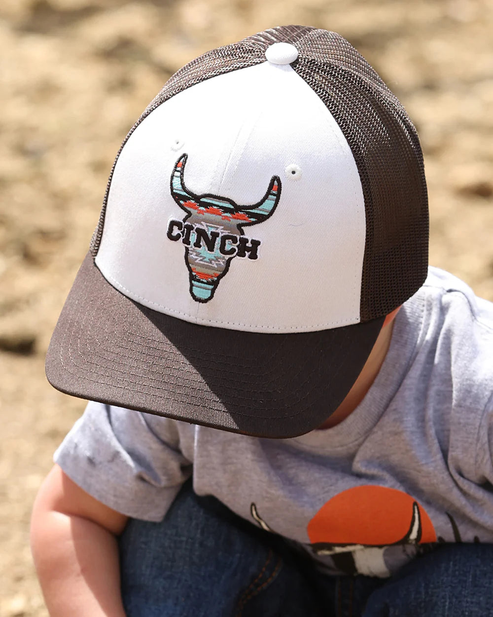 BOYS BROWN TRUCKER CAP