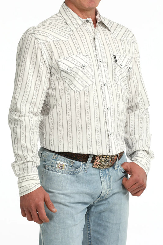 MNS WHITE MODERN LS