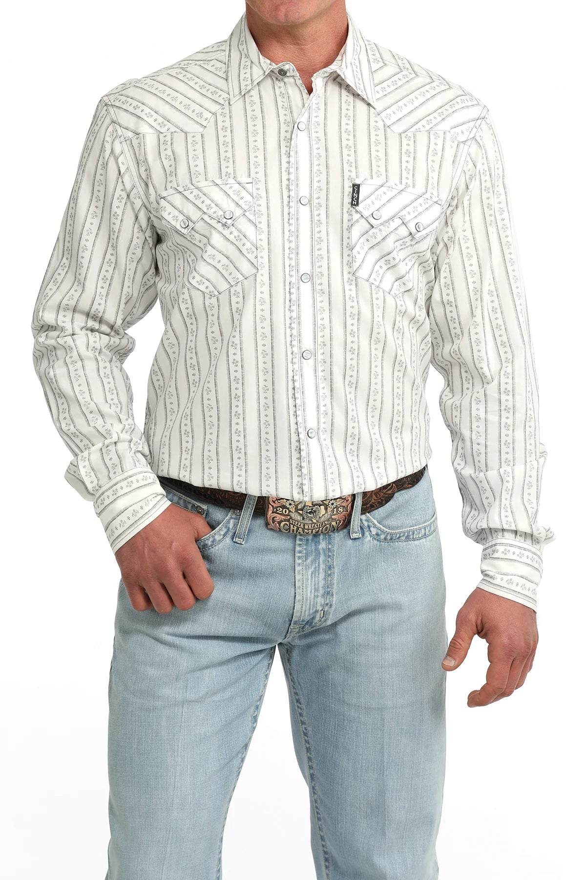 MNS WHITE MODERN LS