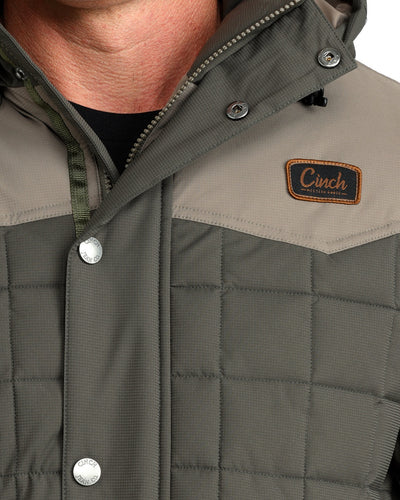 QUILTED GREEN BARN JACKET