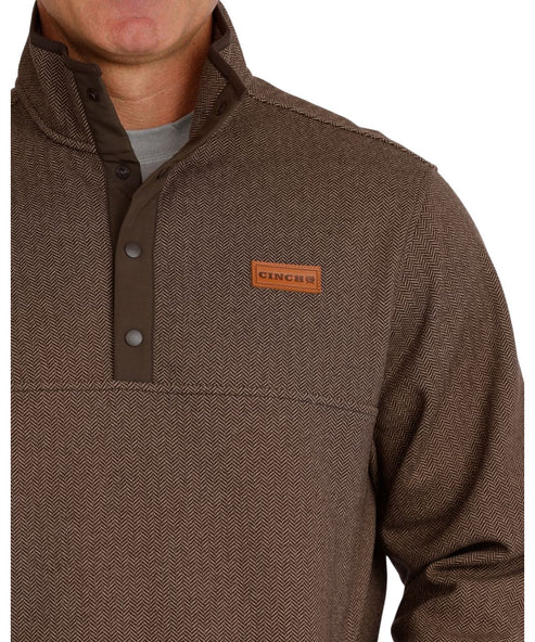MNS BROWN PULLOVER