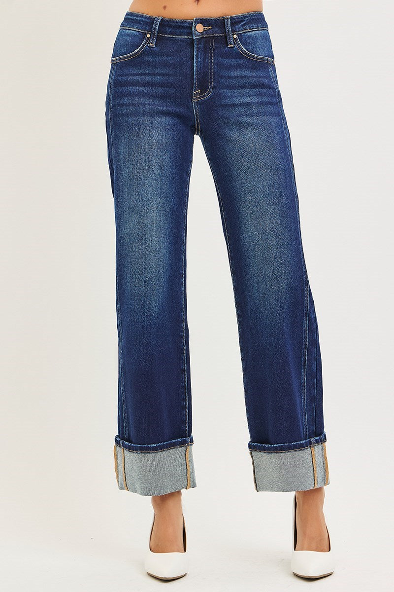 MR ANKLE STRAIGHT CUFF JEAN