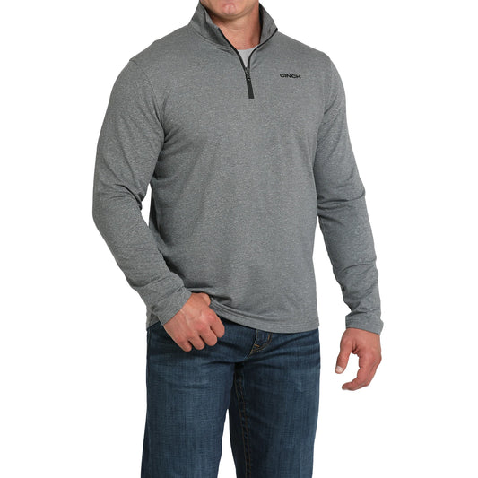 CINCH MN CHARCOAL 1/4 ZIP JACKET