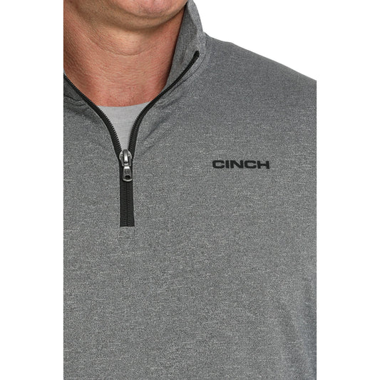 CINCH MN CHARCOAL 1/4 ZIP JACKET