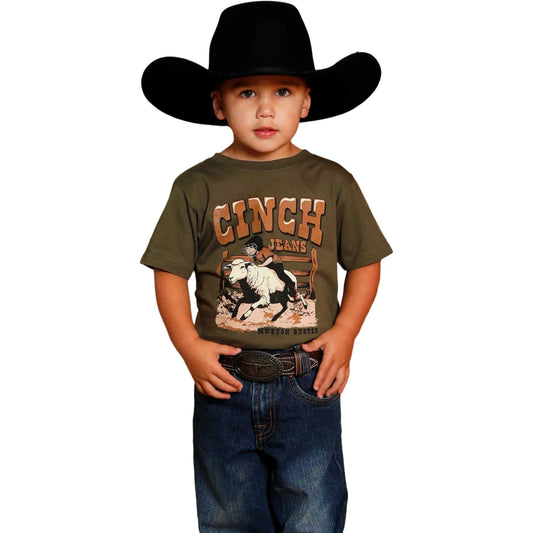 CINCH TODDLER OLIVE SS