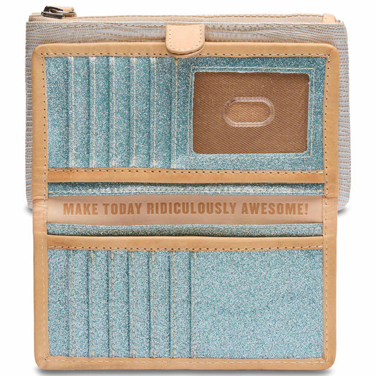 CONSUELA CELESTE SLIM WALLET