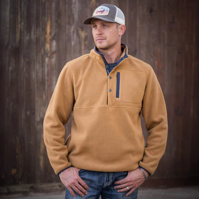 STS MNS WREN CAMEL FLEECE