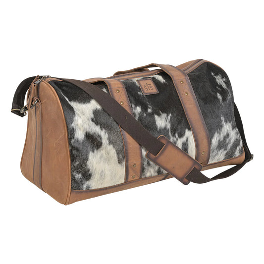 COWHIDE SALTILLO DUFFLE