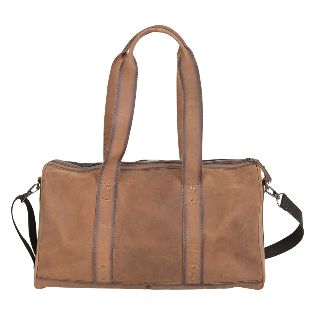 COWHIDE SALTILLO DUFFLE