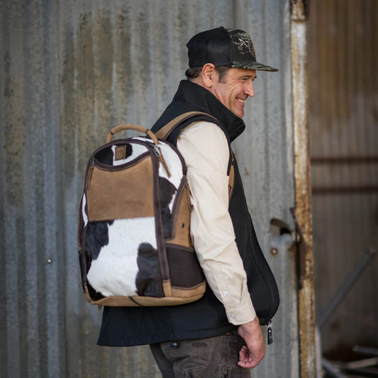 COWHIDE THEO BACKPACK