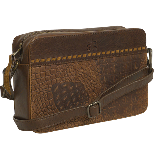 STS Catalina Croc Crossbody