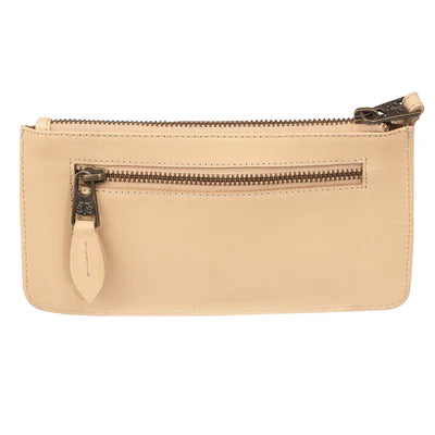 BASIC BLISS BUCKSKIN HALEY BI-FOLD WRISTLET WALLET