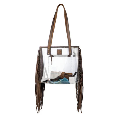 STADIUM RULES FRINGE TOTE