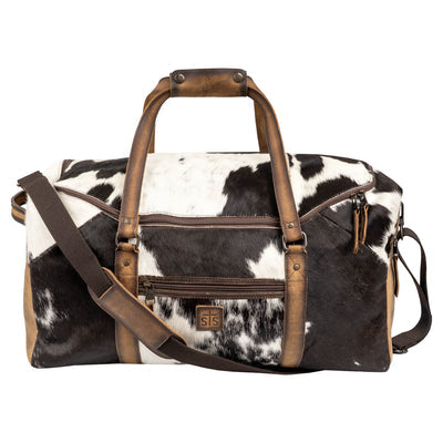 COWHIDE RUSTLER DUFFLE