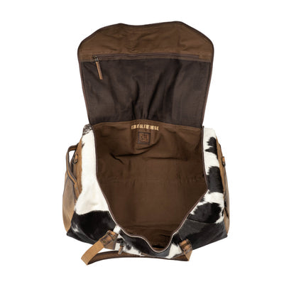 COWHIDE RUSTLER DUFFLE