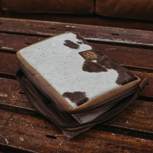 COWHIDE BIBLE COVER