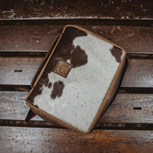 COWHIDE BIBLE COVER
