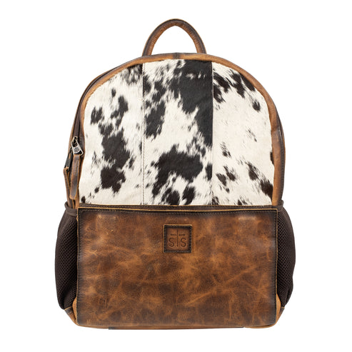 CAUDALUPE COWHIDE VALLEY BACKPACK