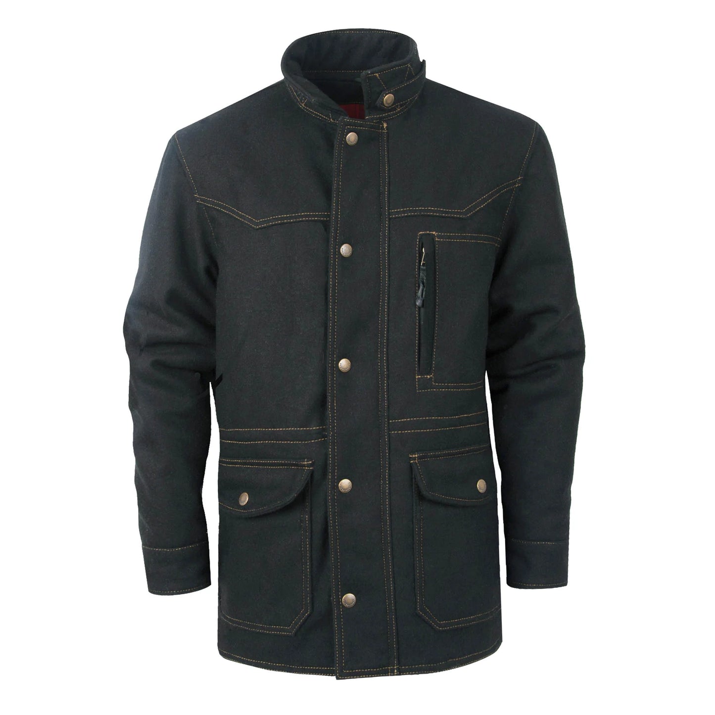 STS MNS GRANDALE BLK JACKET