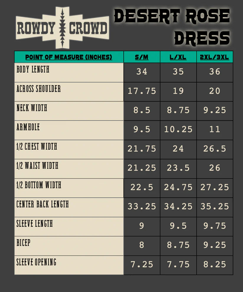 DESERT ROSE DRESS
