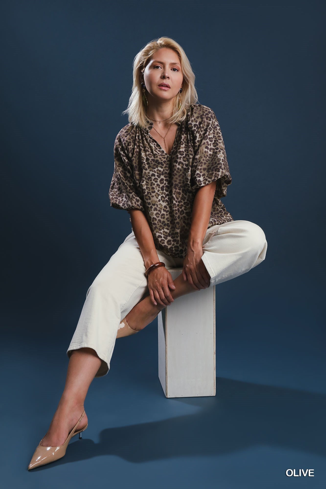 BUBBLE SS ANIMAL BLOUSE