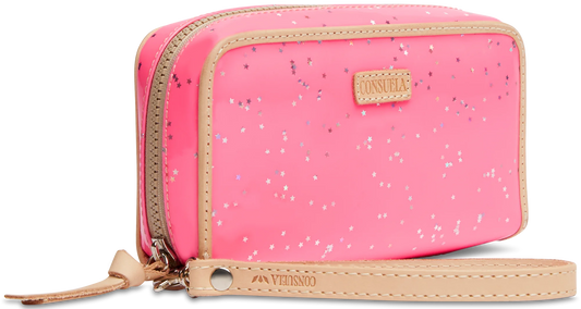 CONSUELA SHINE WRISTLET WALLET