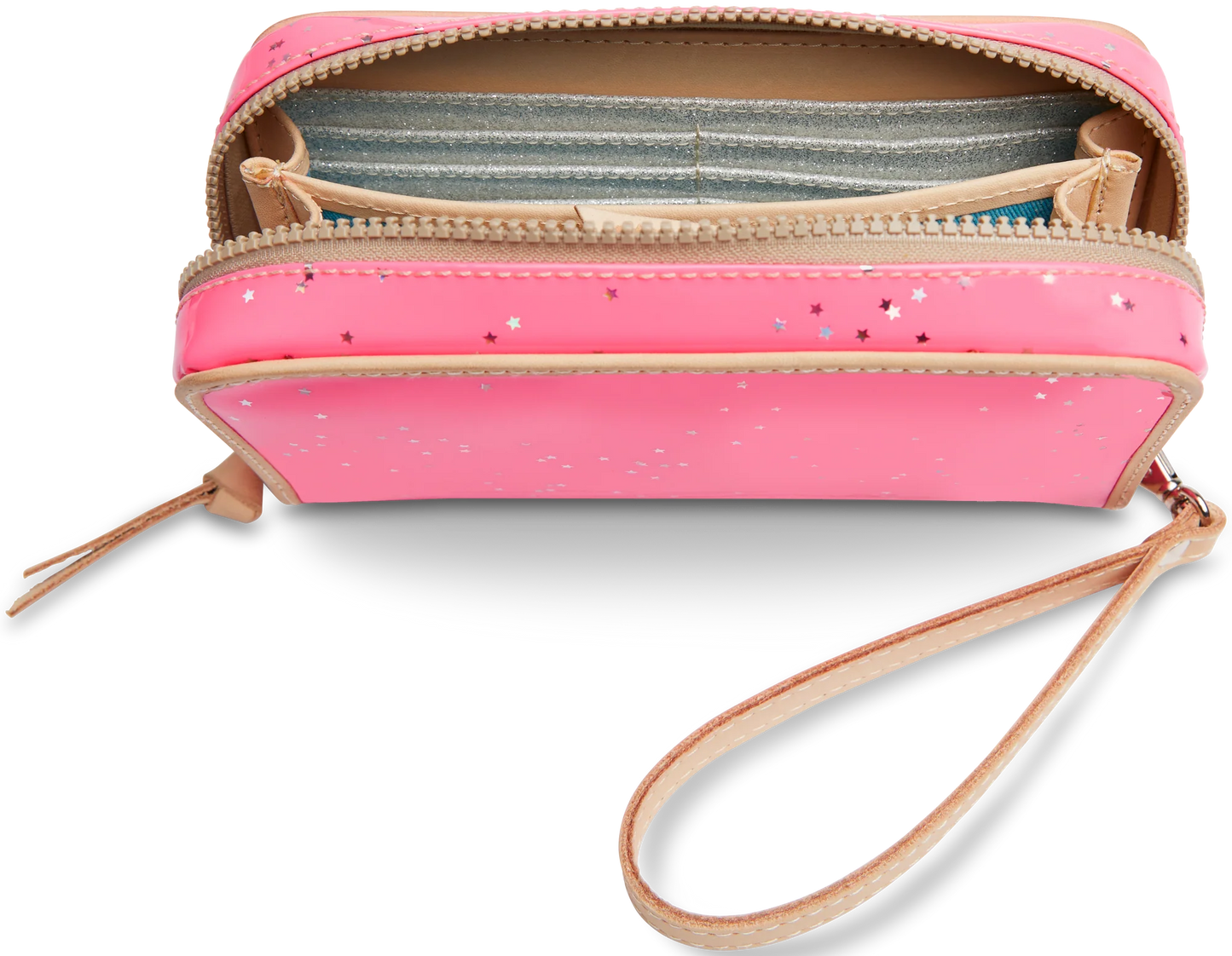 CONSUELA SHINE WRISTLET WALLET