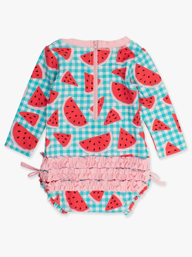 INFANT/TODDLER WATERMELON ONE PIECE SWIMSUIT