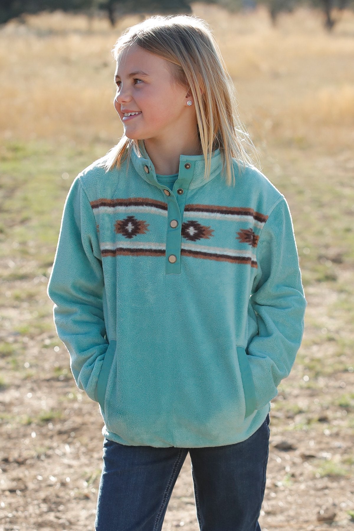 CRUEL GIRL AZTEC FLEECE