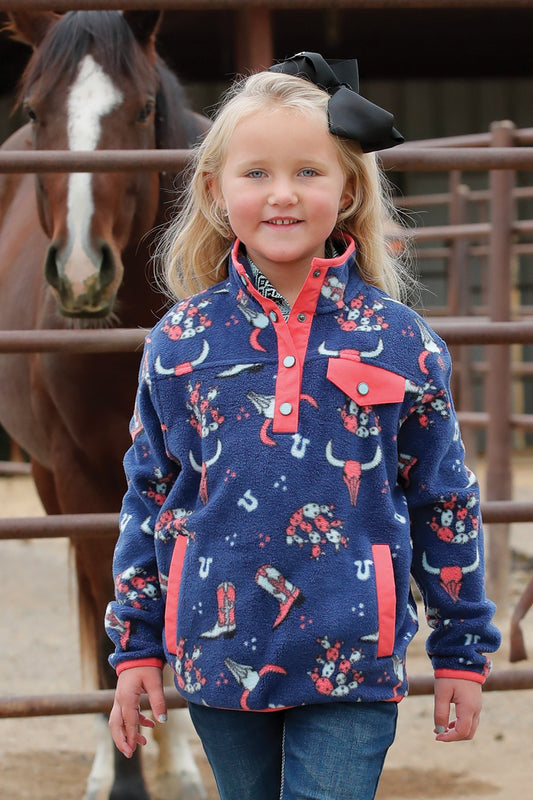 CINCH GIRL COWGIRL FLEECE