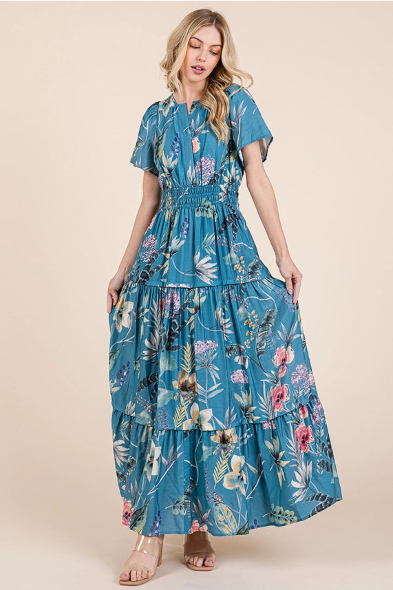 HAVANA FLORAL MAXI DRESS