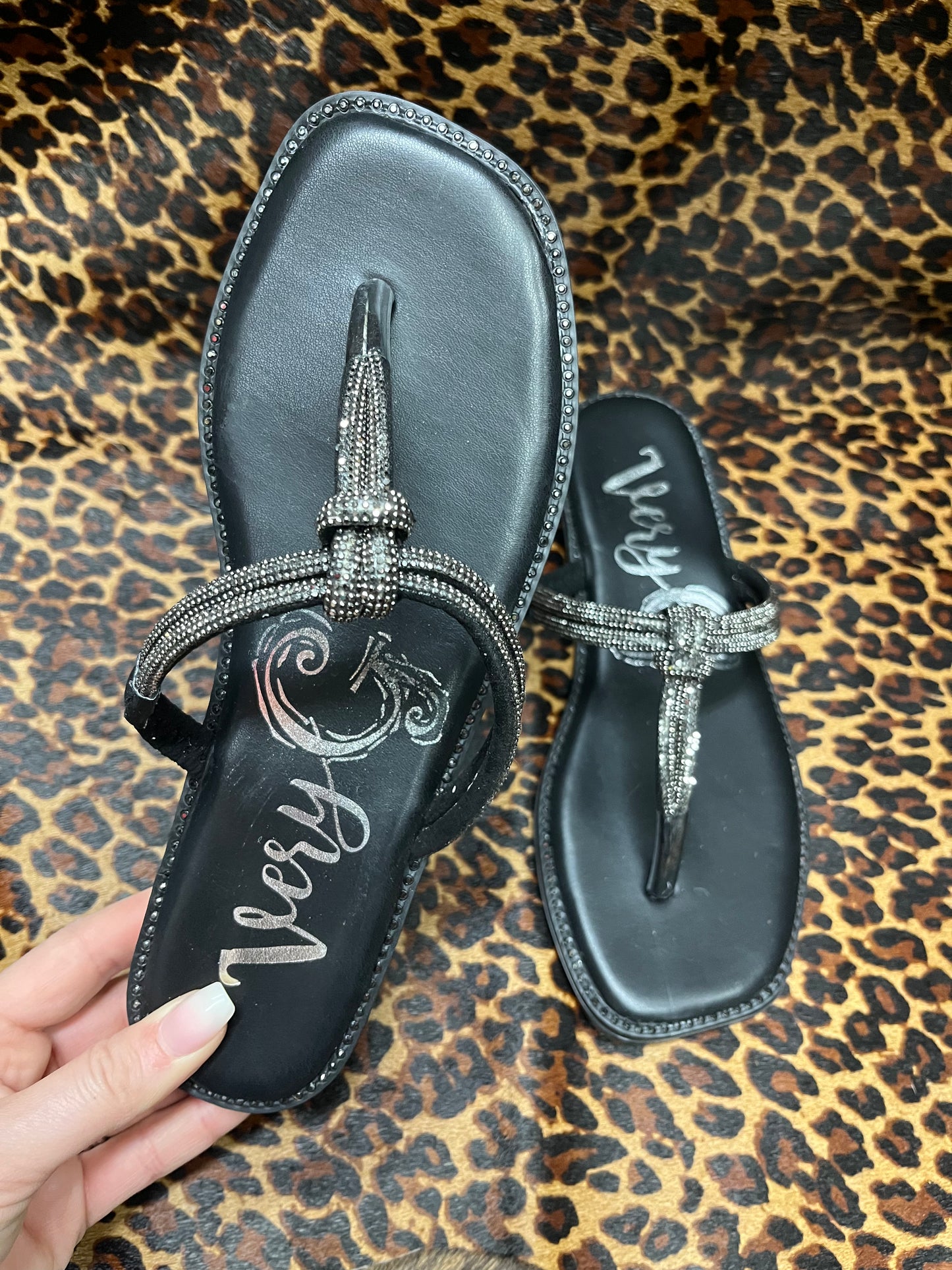 Very G FiFi Black Sandal