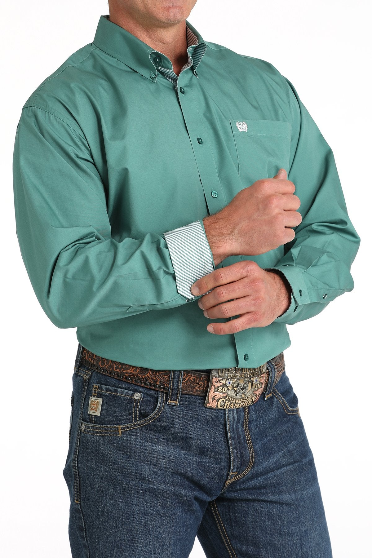 CINCH MN SOLID GREEN LS