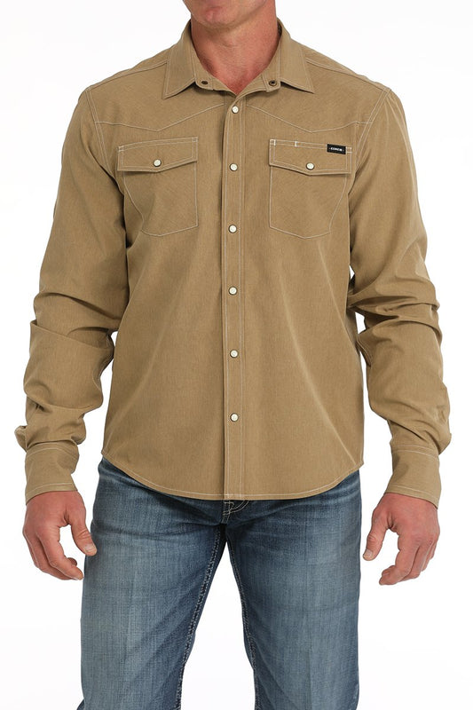 CINCH MENS ARENAFLEX WESTERN SNAP LS