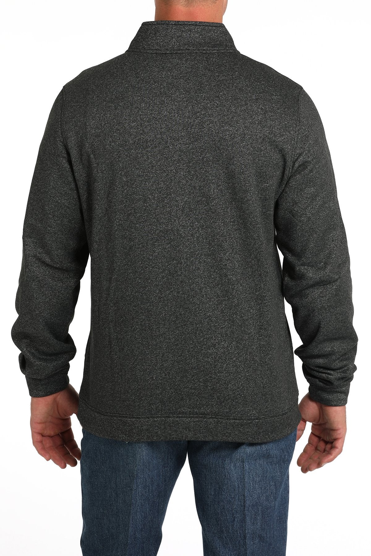 CINCH MN BLACK 1/2 ZIP PULLOVER