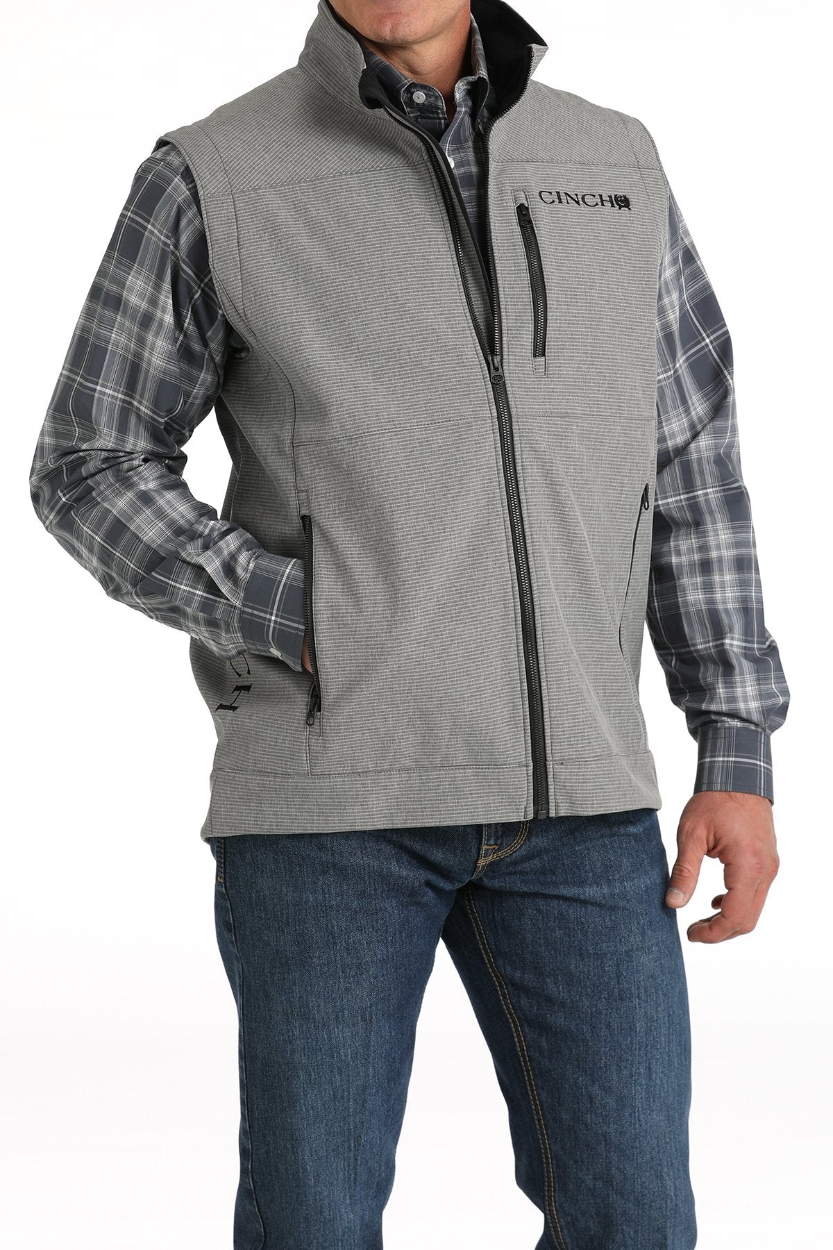 CINCH MN BASIC GREY BONDED VEST
