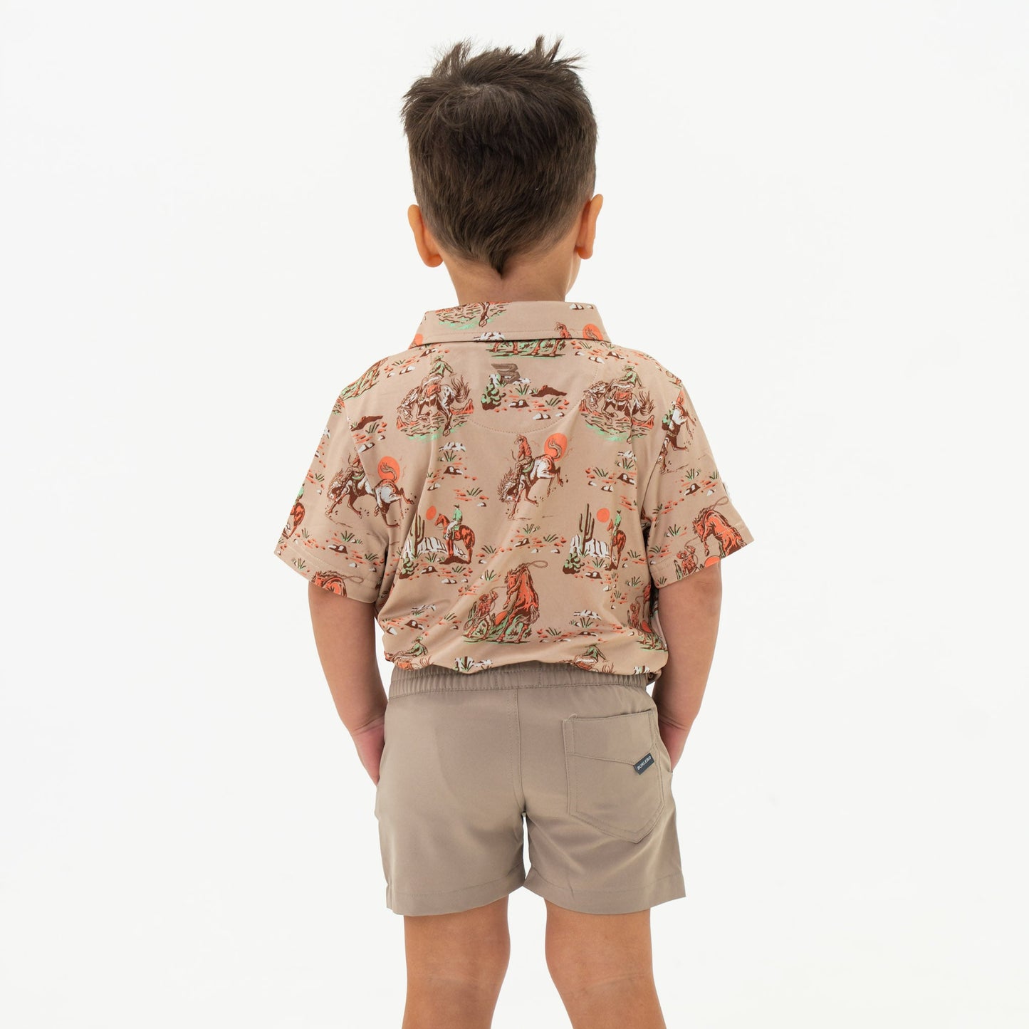 YOUTH POLO COWBOY UP