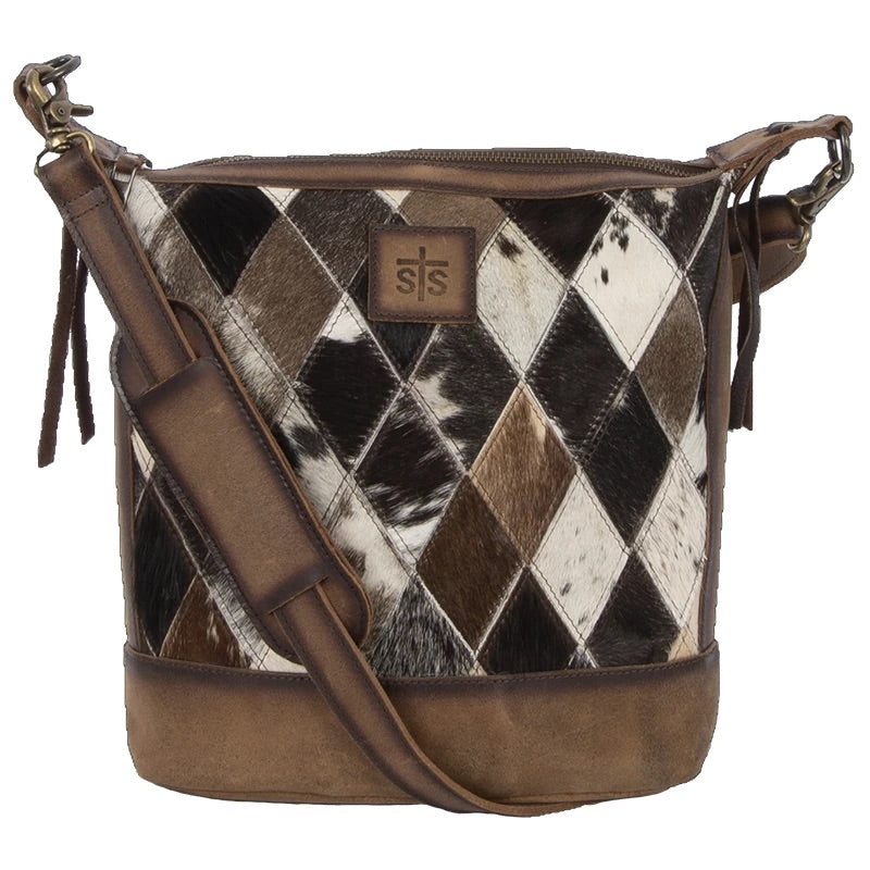 STS Diamond Cowhide Mail Bag Stockman s Boutique